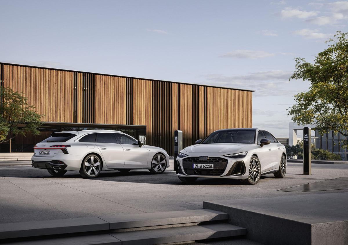 El Audi A6 e-hybrid es capaz de recorrer hasta 106 kilómetros en modo eléctrico.