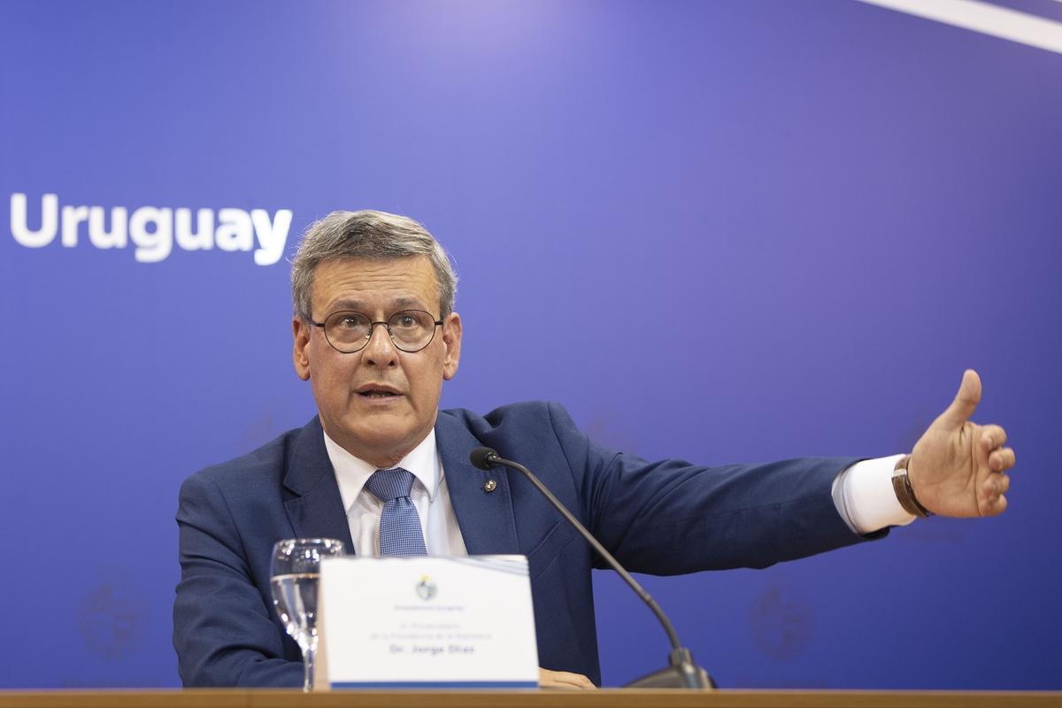 El prosecretario de Presidencia y exfiscal de Uruguay, Jorge Díaz.