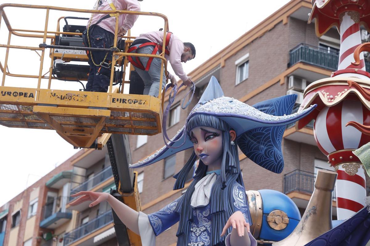 L'Antiga de Campanar sube sus remates a siete días de acabar la "plantà"