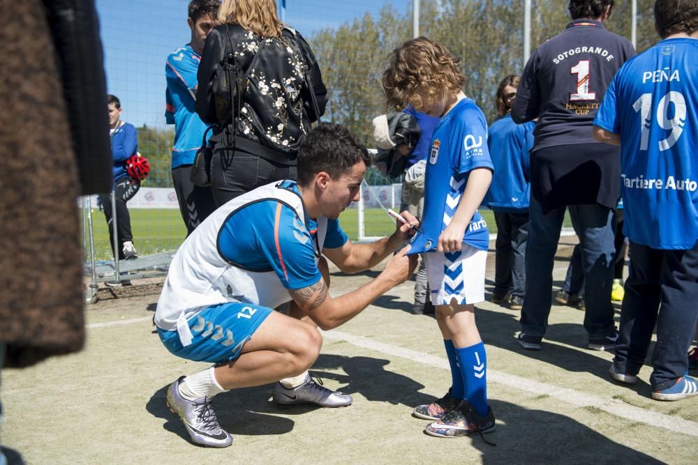 Entrenamiento del Real Oviedo