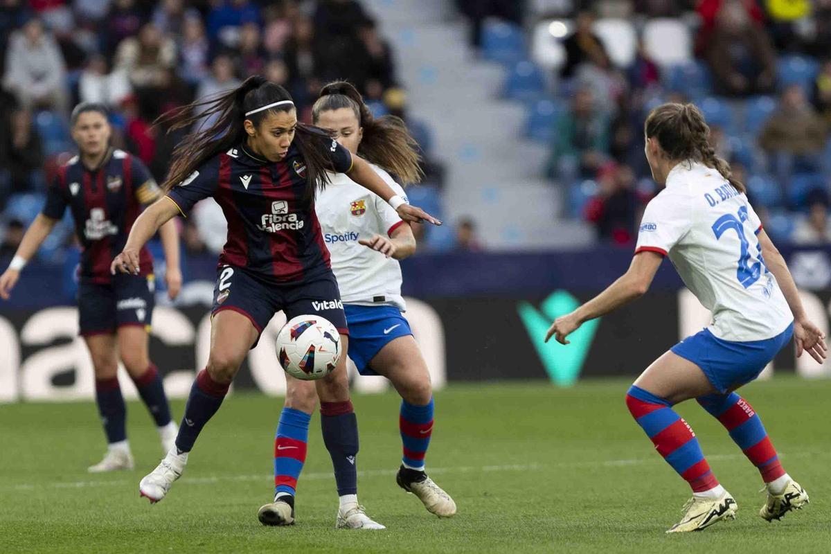 Partido Levante femenino- Barcelona