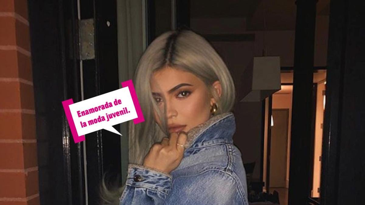 Kylie Jenner, enamorada de la moda juvenil
