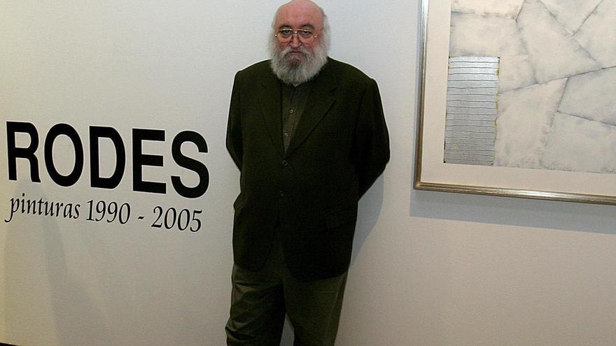 Fallece el pintor de Villena Vicente Rodes, exponente del arte abstracto en Alicante