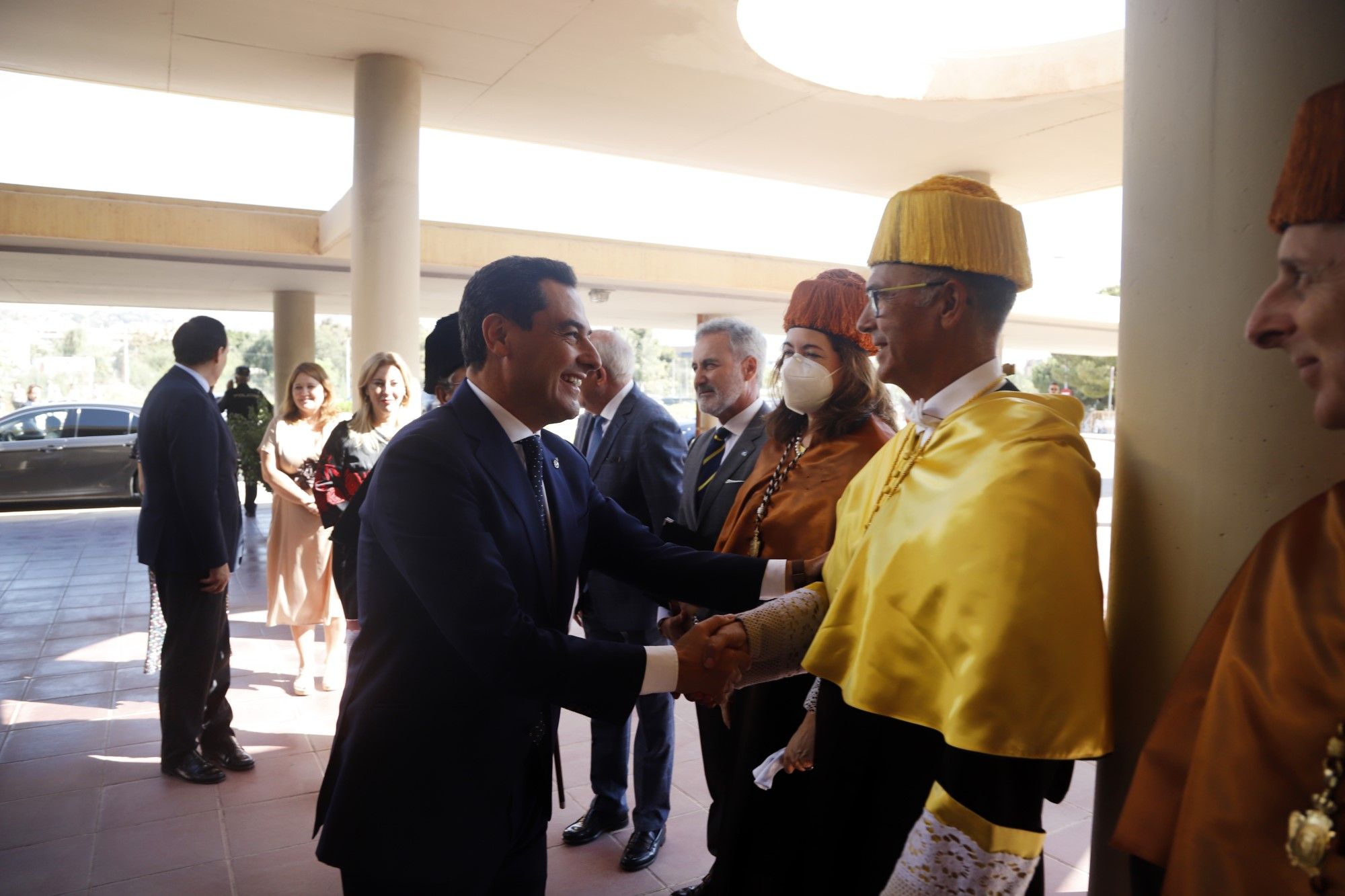 La inauguración del curso académico 2022/23 en la UMA, en imágenes