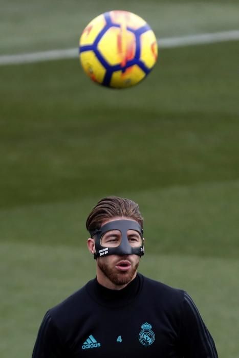 Entrenamiento del Real Madrid