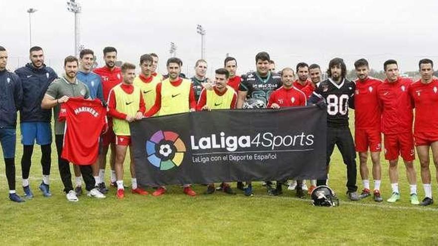 El Sporting une fuerzas con los Mariners de fútbol americano