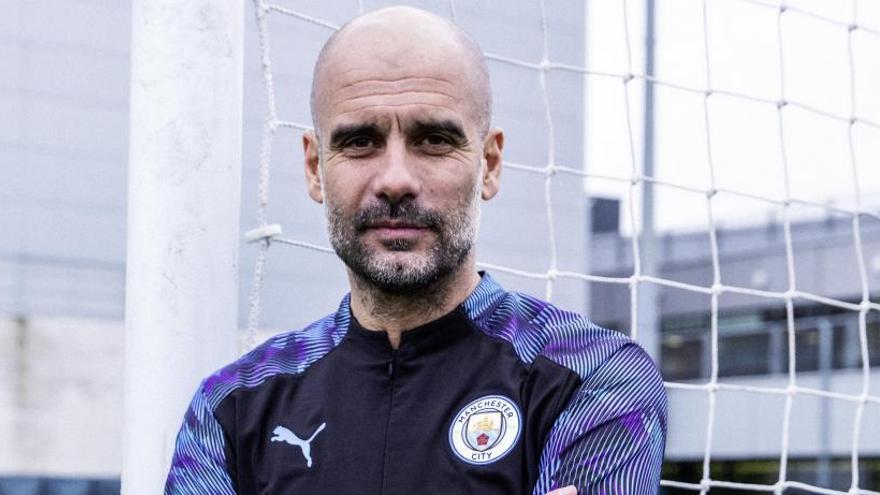 El entrenador del Manchester City, Pep Guardiola.