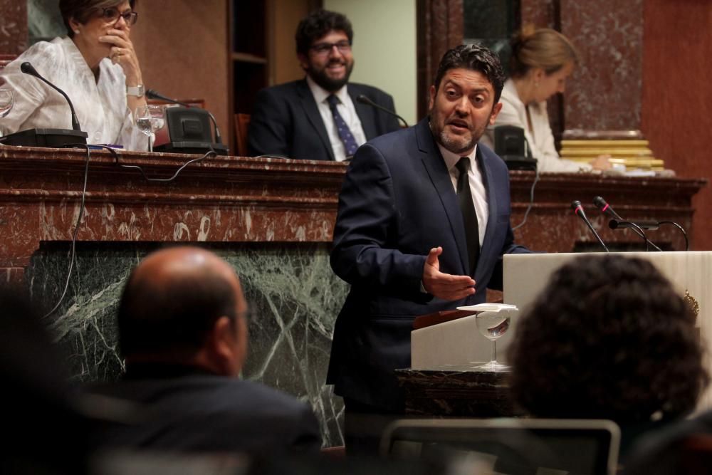 Pleno del debate del Estado de la Región