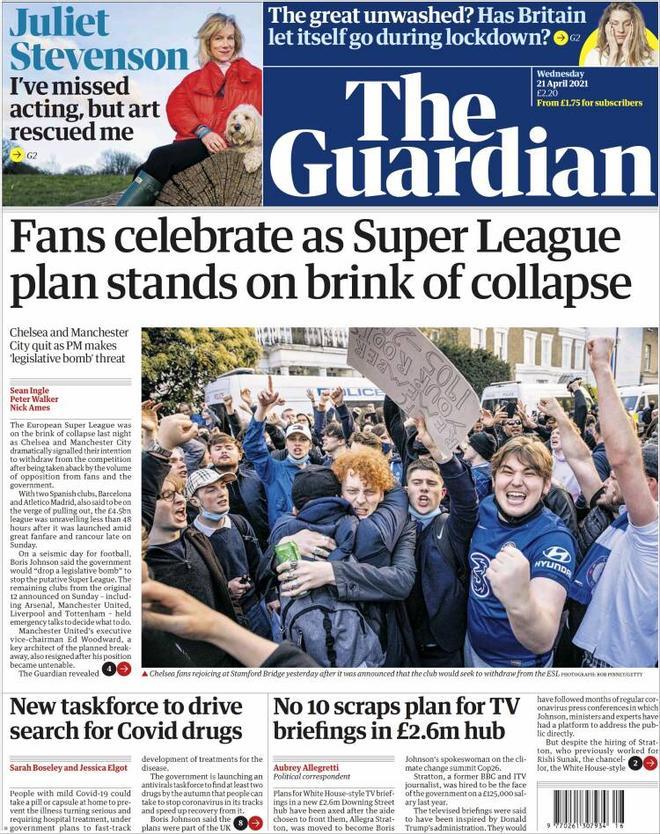 Portada The Guardian