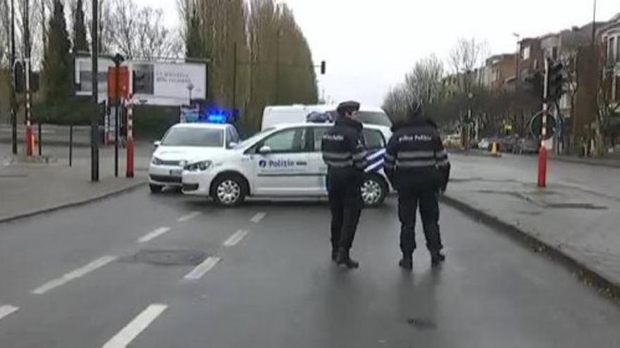 Nueve detenidos en una operación en el barrio de Laeken en Bruselas