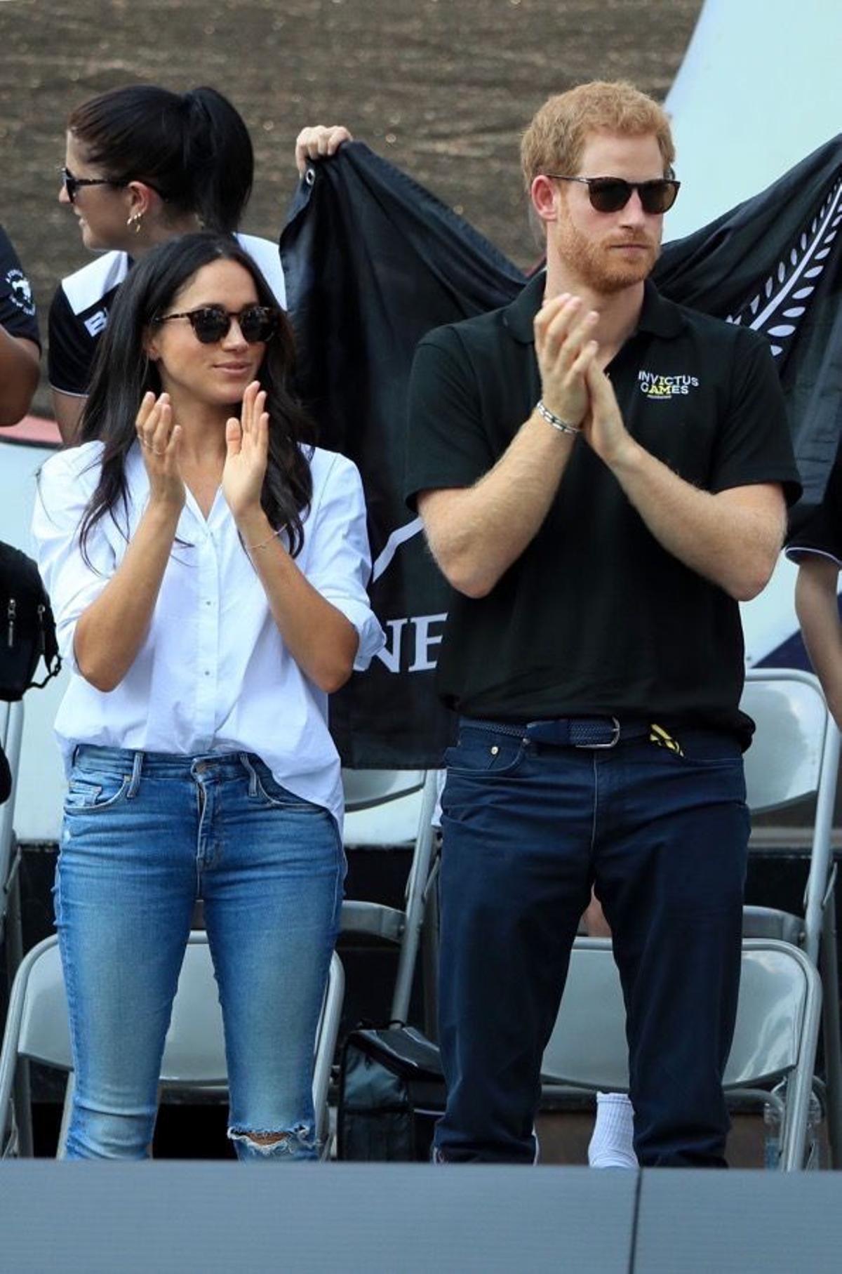 La pareja en los Invictus Games 2017