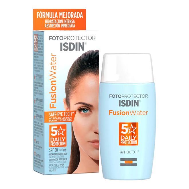 Fotoprotector 'Fusion Water SPF50' de Isdin