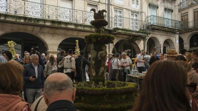 El «maio» de la Praza do Ferro ganó el primer premio.