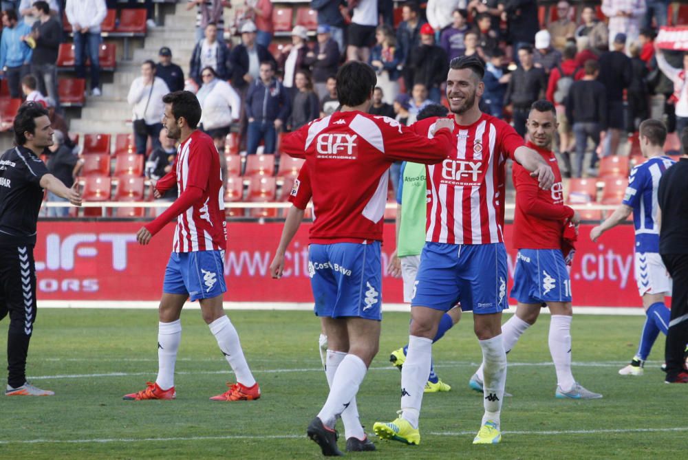 El Girona guanya l''Alabès a Montilivi