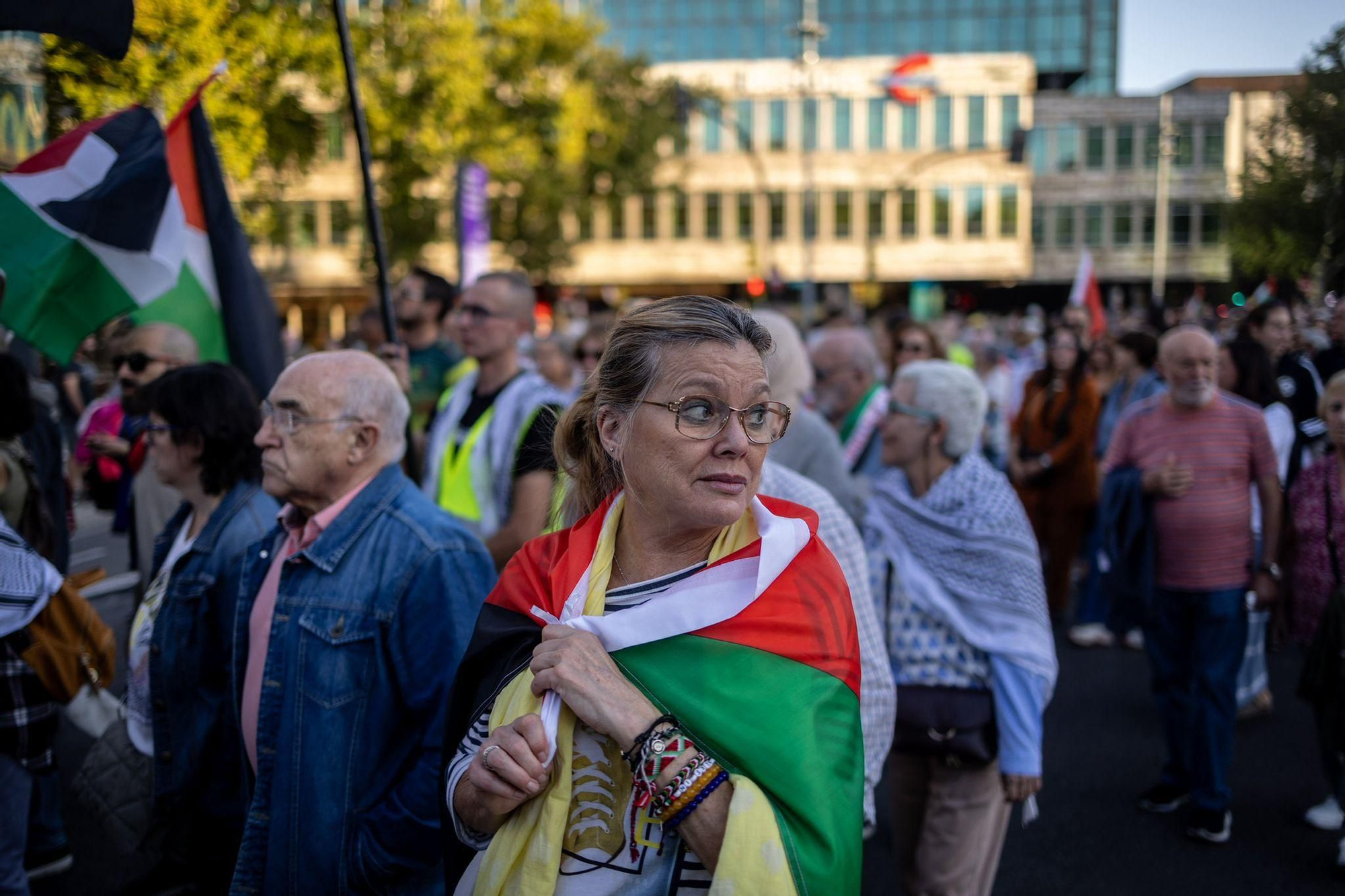 En imágenes | Zaragoza clama por el fin del genocidio en Gaza