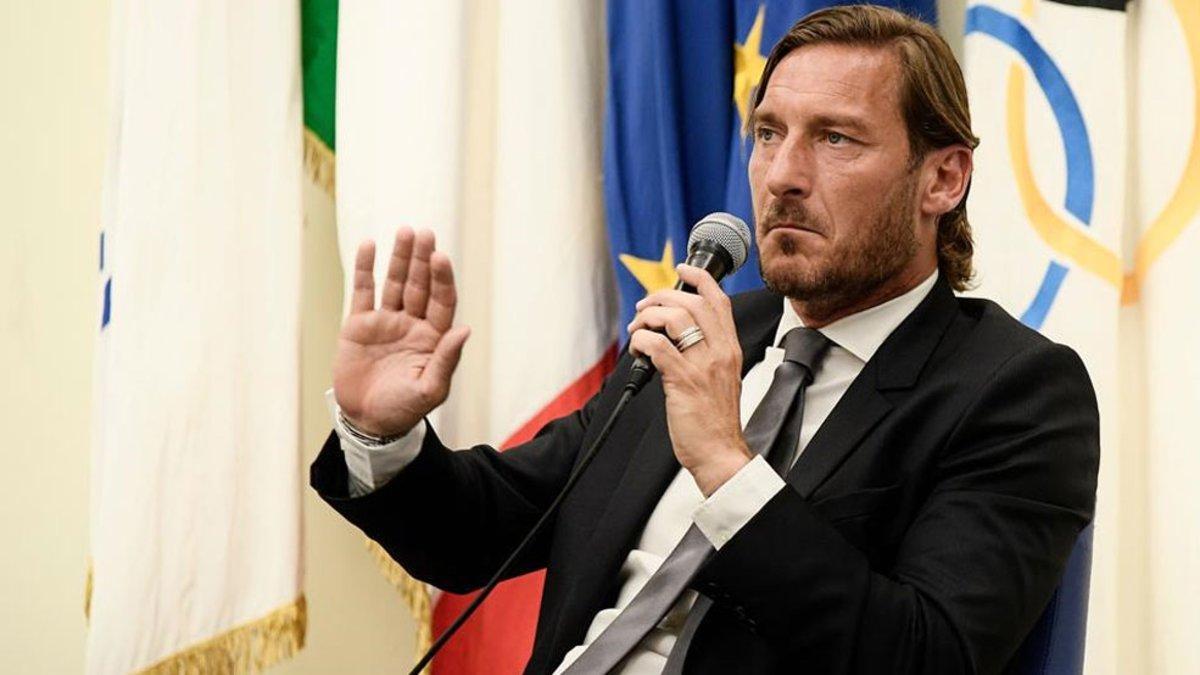 Francesco Totti ha entrado en el mundo de la representación de jugadores