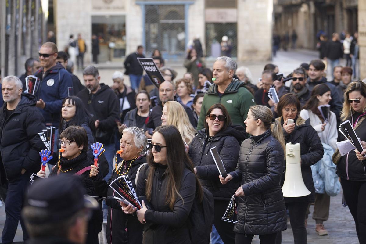Les imatges de la manifestació dels treballadors autònoms Les imatges de la manifestació dels treballadors autònoms