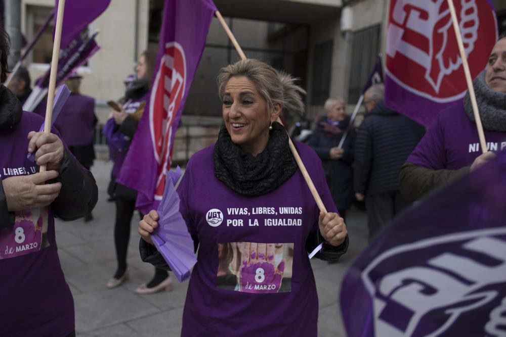 8M en Zamora | Manifestación Sindicatos