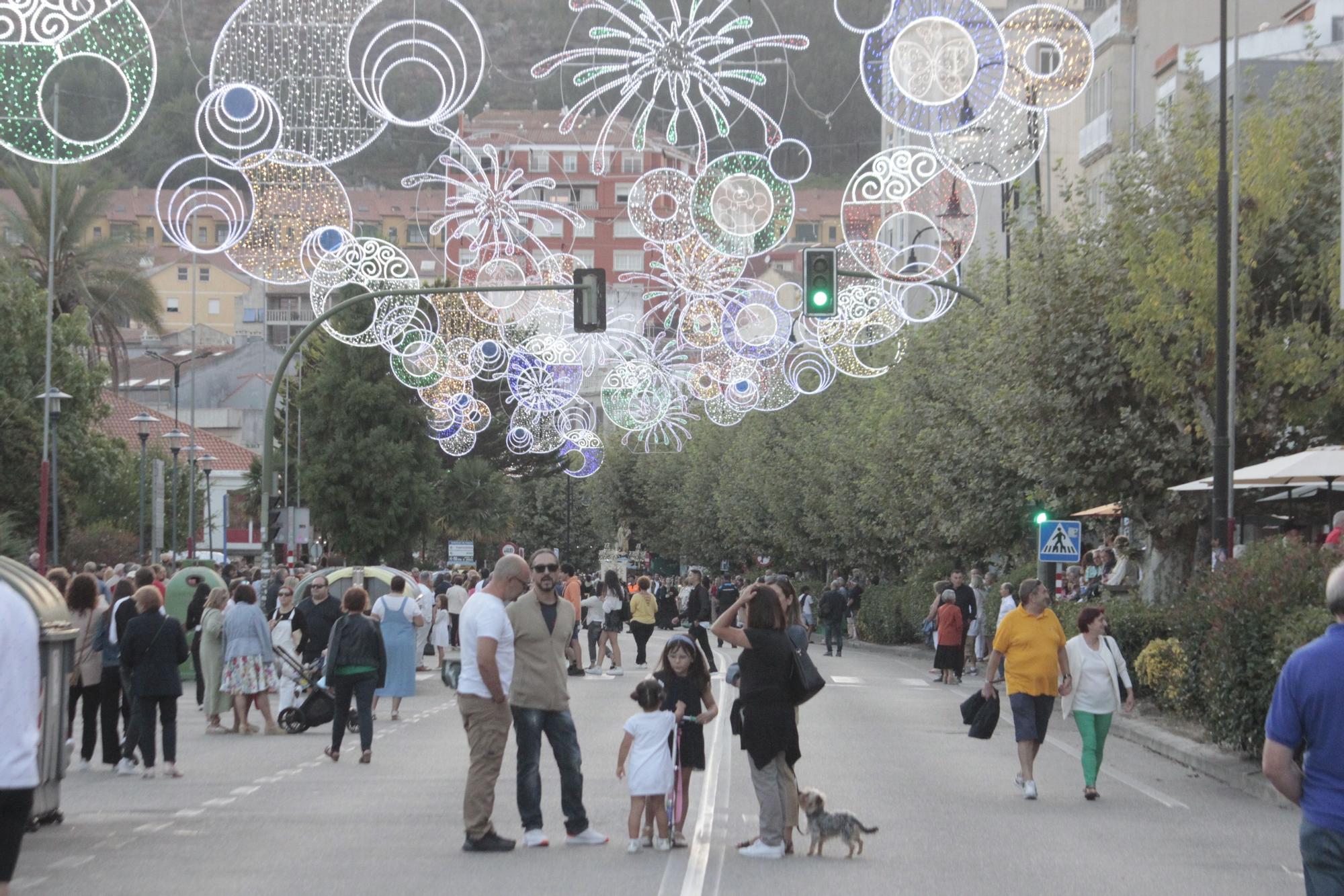 La procesión de las Festas do Cristo de Cangas