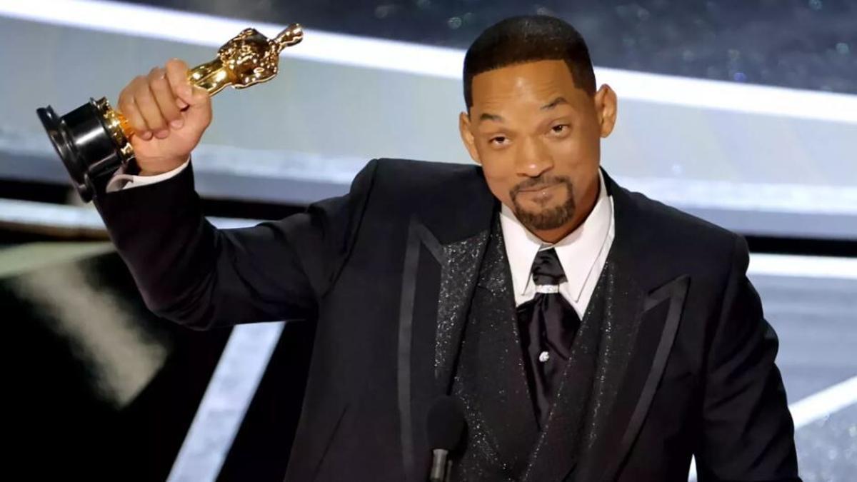 Will Smith, recibiendo un Oscar