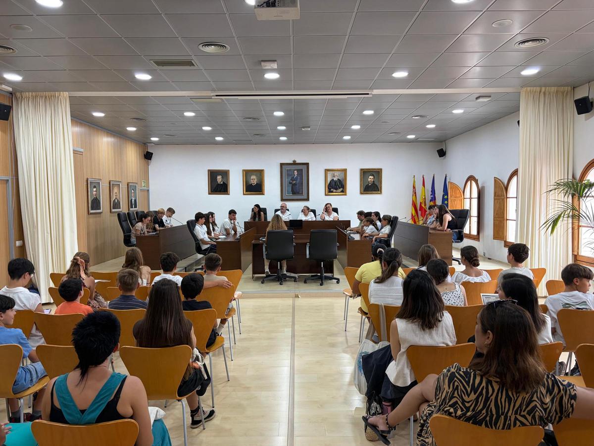 Los alumnos de Sant Josep avalan los Patis Oberts.