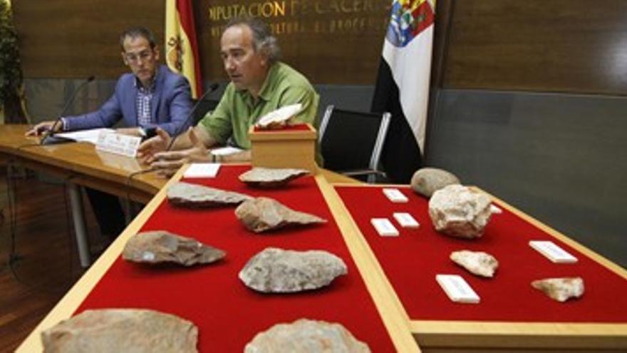 Hallan en Cáceres las herramientas paleolíticas mejor conservadas de Europa