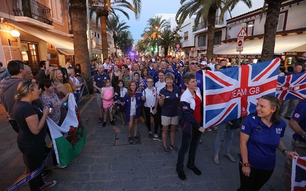 Ceremonia inaugural de los Europeos de Multideporte en Ibiza