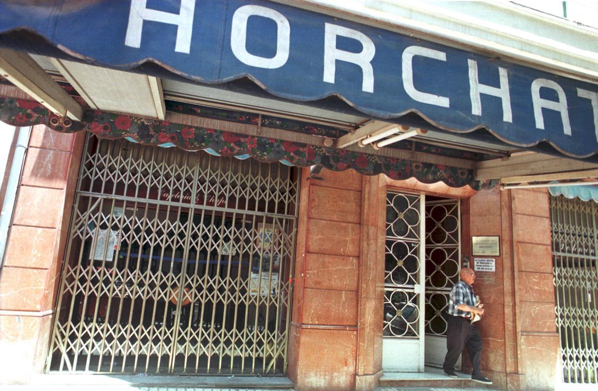 La otra horchatería Peret, que estuvo durante años en la avenida de la Constitución.