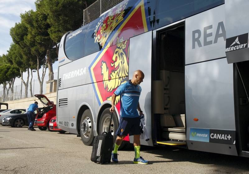 Fotogalería de la salida del equipo en bus a La Coruña