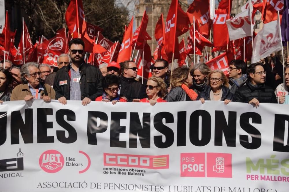 Manifestación en defensa de unas pensiones dignas