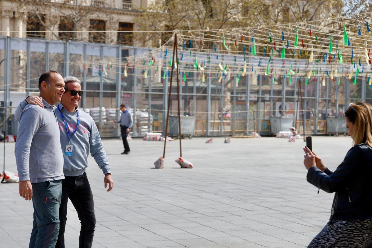 La mascletà de hoy, 19 de marzo, en imágenes La mascletà de hoy, 19 de marzo, en imágenes