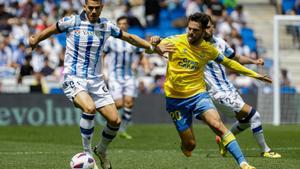 Resumen, goles y highlights del Real Sociedad 2 - 0 Las Palmas de la jornada 34 de LaLiga EA Sports