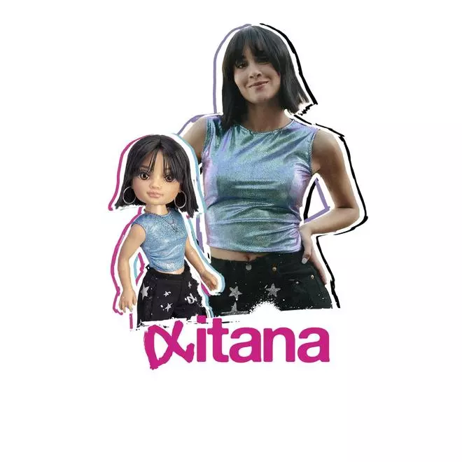 La cantante Aitana, "primera celebridad" con su propia muñeca Nancy