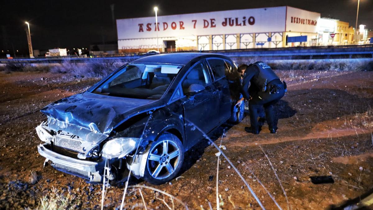 Un conductor alcoholizado provoca un accidente en Castelló