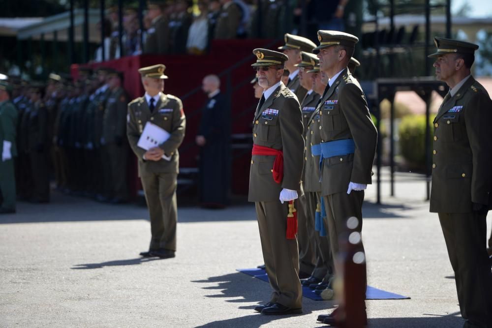 Durante un acto militar que tuvo lugar en la Base General Morillo de Figueirido