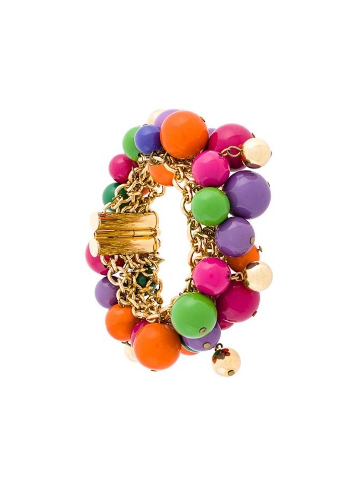 William Vintage Gianni Versace para Farfetch, pulsera multicolor