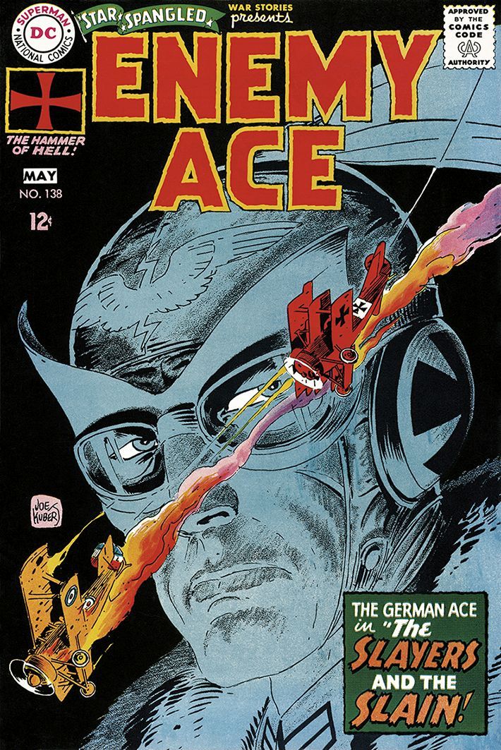 Joe Kubert, autor de la serie 'Enemy Ace'