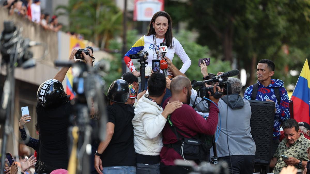 María Corina Machado , Premio Nobel de la Paz