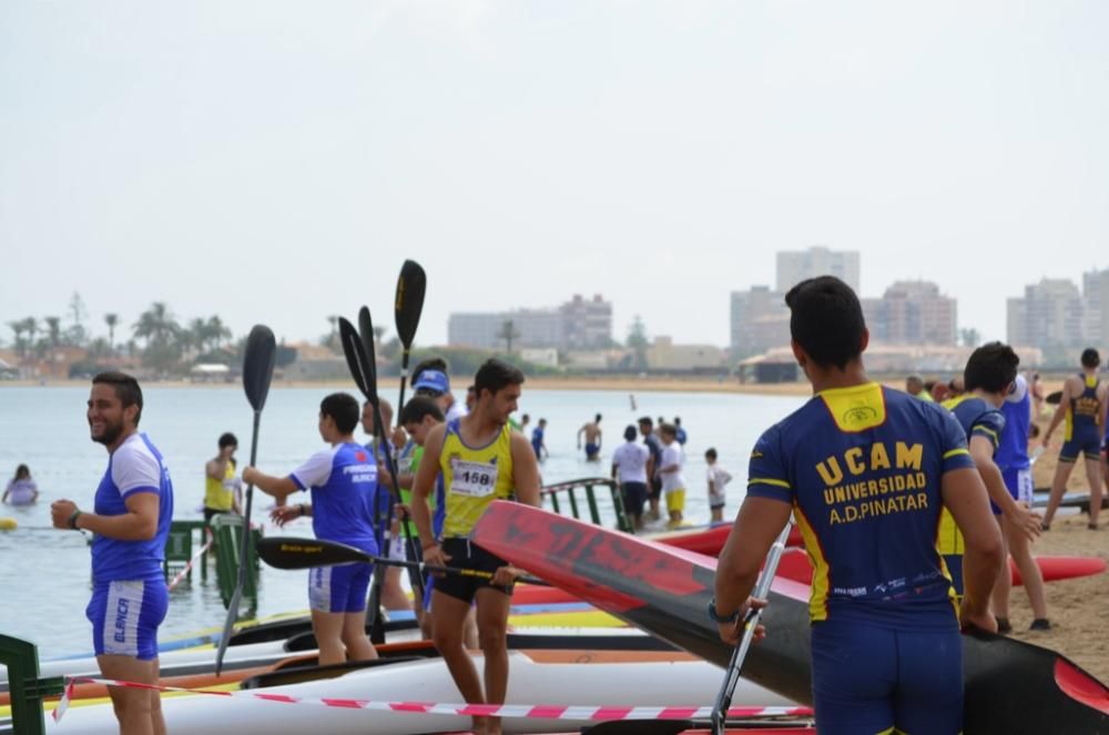 Liga Autonómica de Piragüismo en Playa Paraíso