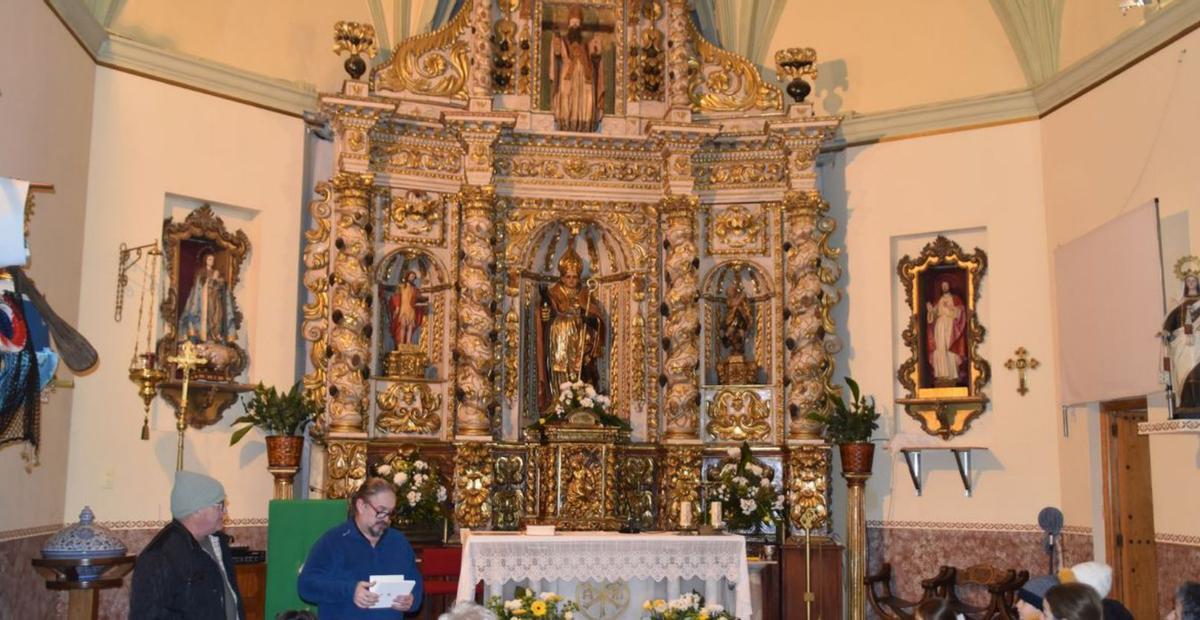 La  parroquia  de San Martín de Tours en Grisén.