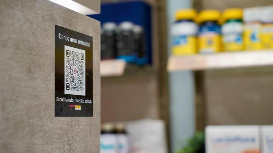 Badajoz suma a las farmacias de la provincia en su estrategia de prevención contra el suicidio mediante códigos QR