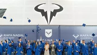 Rafa Nadal y Ana Ivanovic presiden la graduación de la décima promoción de la Rafa Nadal Academy