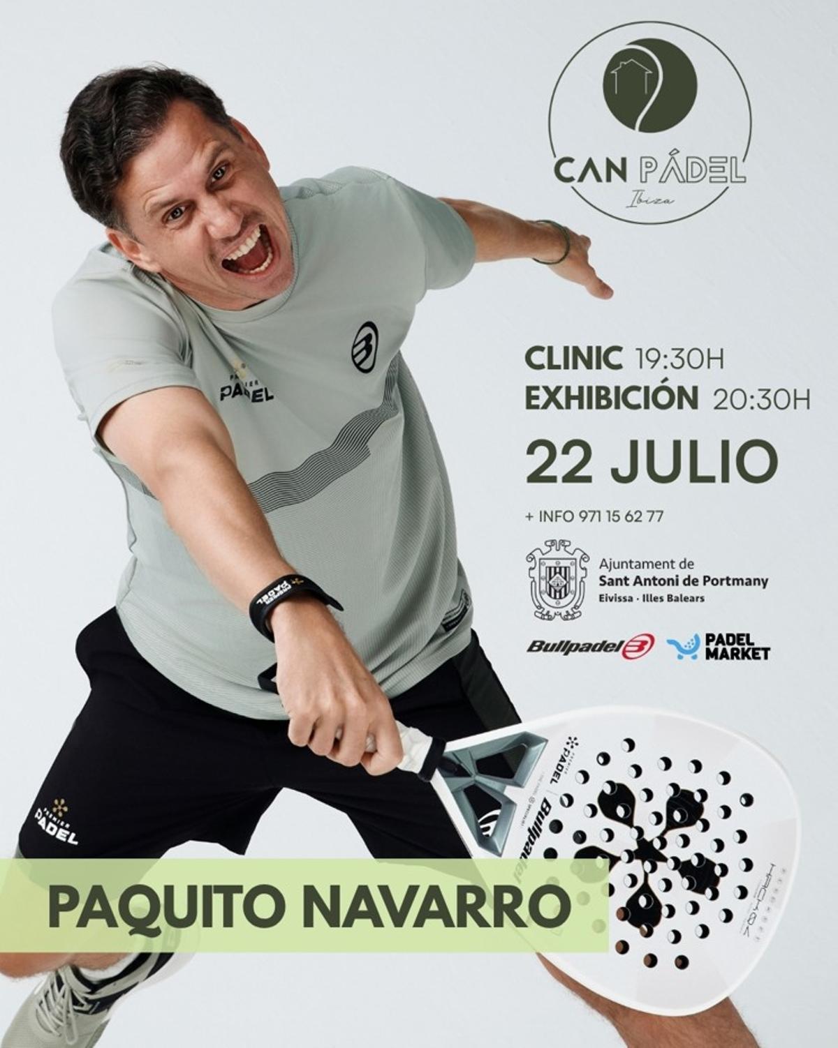 No te pierdas las mejores fotos de Paquito Navarro en Can Pádel