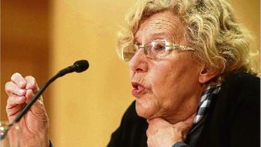 Manuela Carmena va demanar perdó per l&#039;espectacle de titelles de divendres a Madrid.