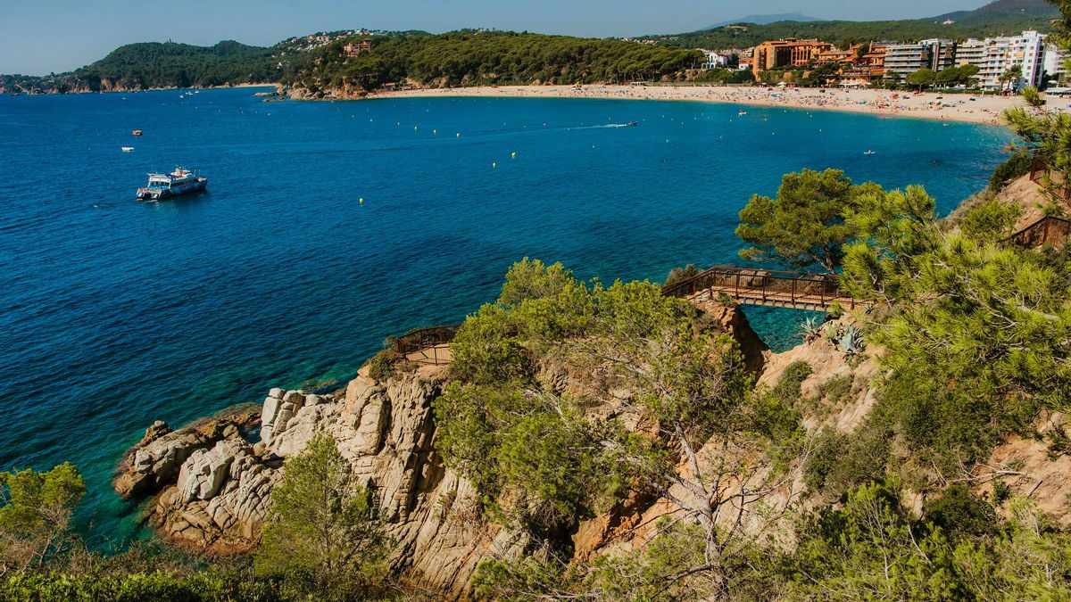 Cala en Lloret de Mar