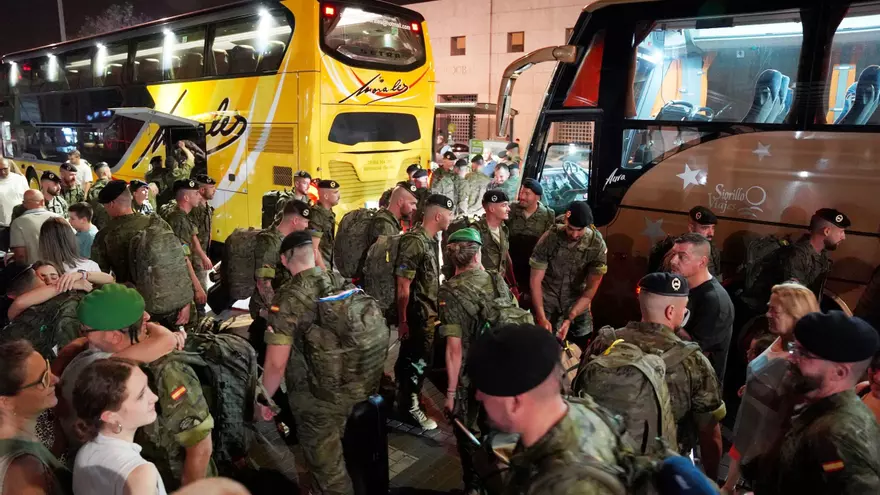 250 militares de la BRI X parten a Letonia en una misión bajo el mando de la OTAN en el Báltico
