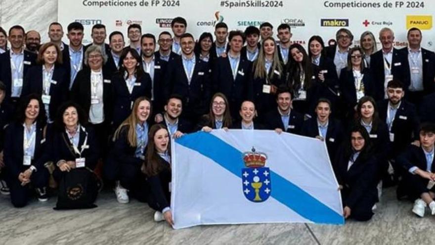 38 alumnos gallegos en el mejor escaparate de FP