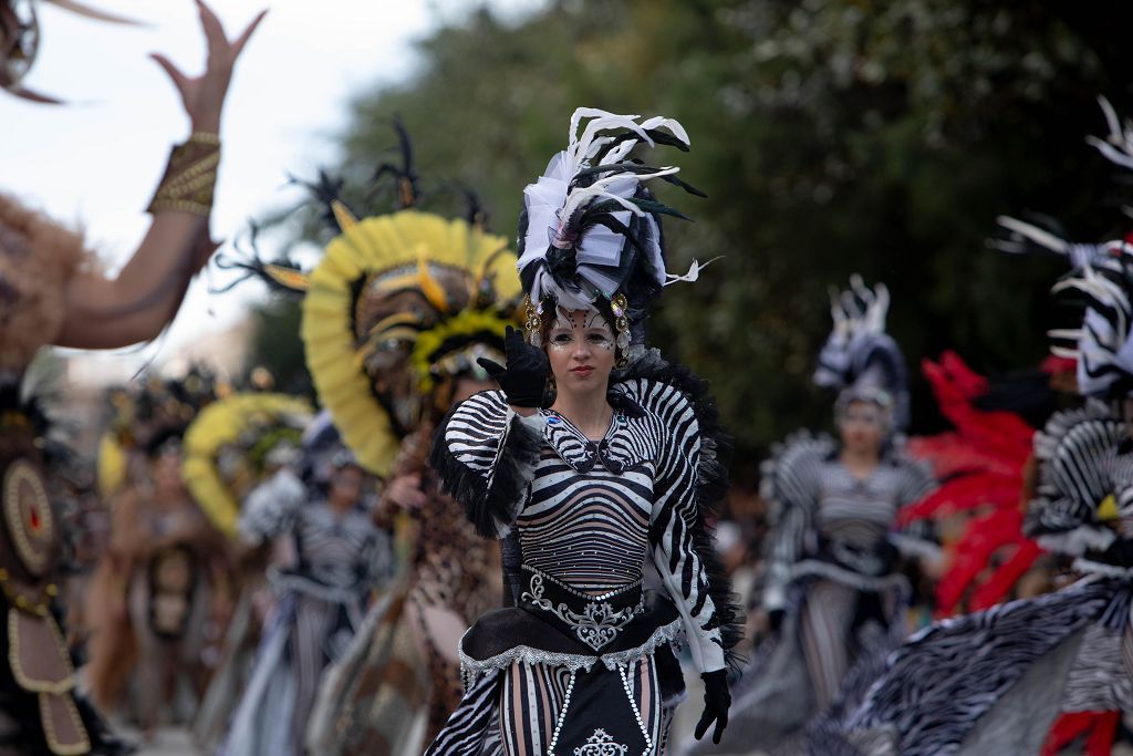 Así ha sido el Gran Desfile del Carnaval de Cartagena, en imágenes