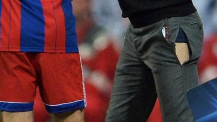 Guardiola rebenta els pantalons amb l&#039;eufòria d&#039;un gol