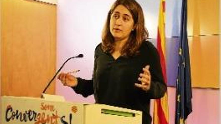 La portaveu de CDC, Marta Pascal.